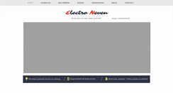 Desktop Screenshot of electroneven.be